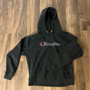 Champion Classic Black Hoodie